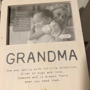 Mud Pie Voice Recorder Frame, 4 x 6, Grandma